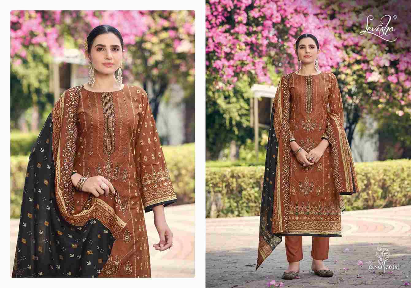 Madhubala Vol-3 By Levisha 3013 To 3020 Series Festive Suits Beautiful Fancy Colorful Stylish Party Wear & Occasional Wear Cambric Lawn Cotton Dresses At Wholesale Price