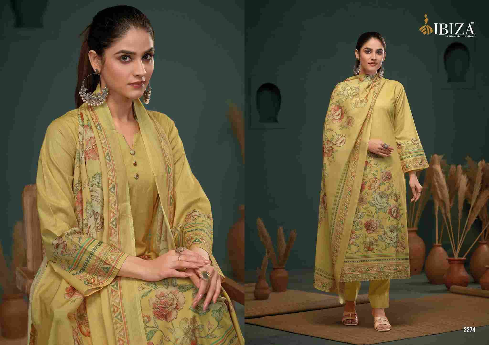 Priyanshi By Ibiza 2271 To 2274 Series Beautiful Festive Suits Colorful Stylish Fancy Casual Wear & Ethnic Wear Pure Lawn Cotton Dresses At Wholesale Price