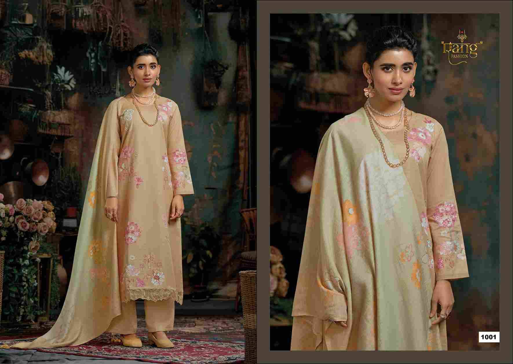 Clara By Rang Fashion 1001 To 1004 Series Beautiful Stylish Festive Suits Fancy Colorful Casual Wear & Ethnic Wear & Ready To Wear Viscose Linen Dresses At Wholesale Price
