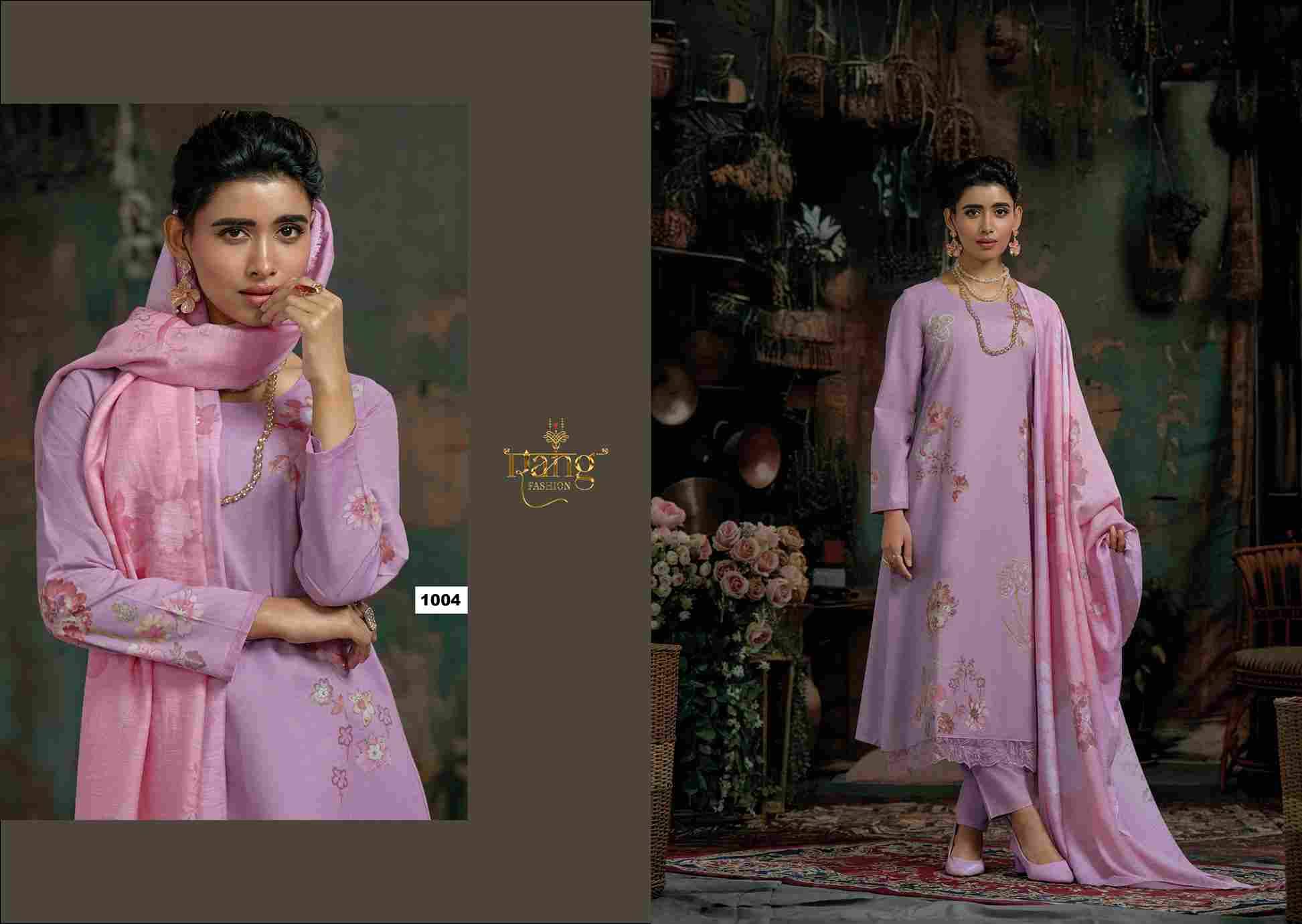 Clara By Rang Fashion 1001 To 1004 Series Beautiful Stylish Festive Suits Fancy Colorful Casual Wear & Ethnic Wear & Ready To Wear Viscose Linen Dresses At Wholesale Price