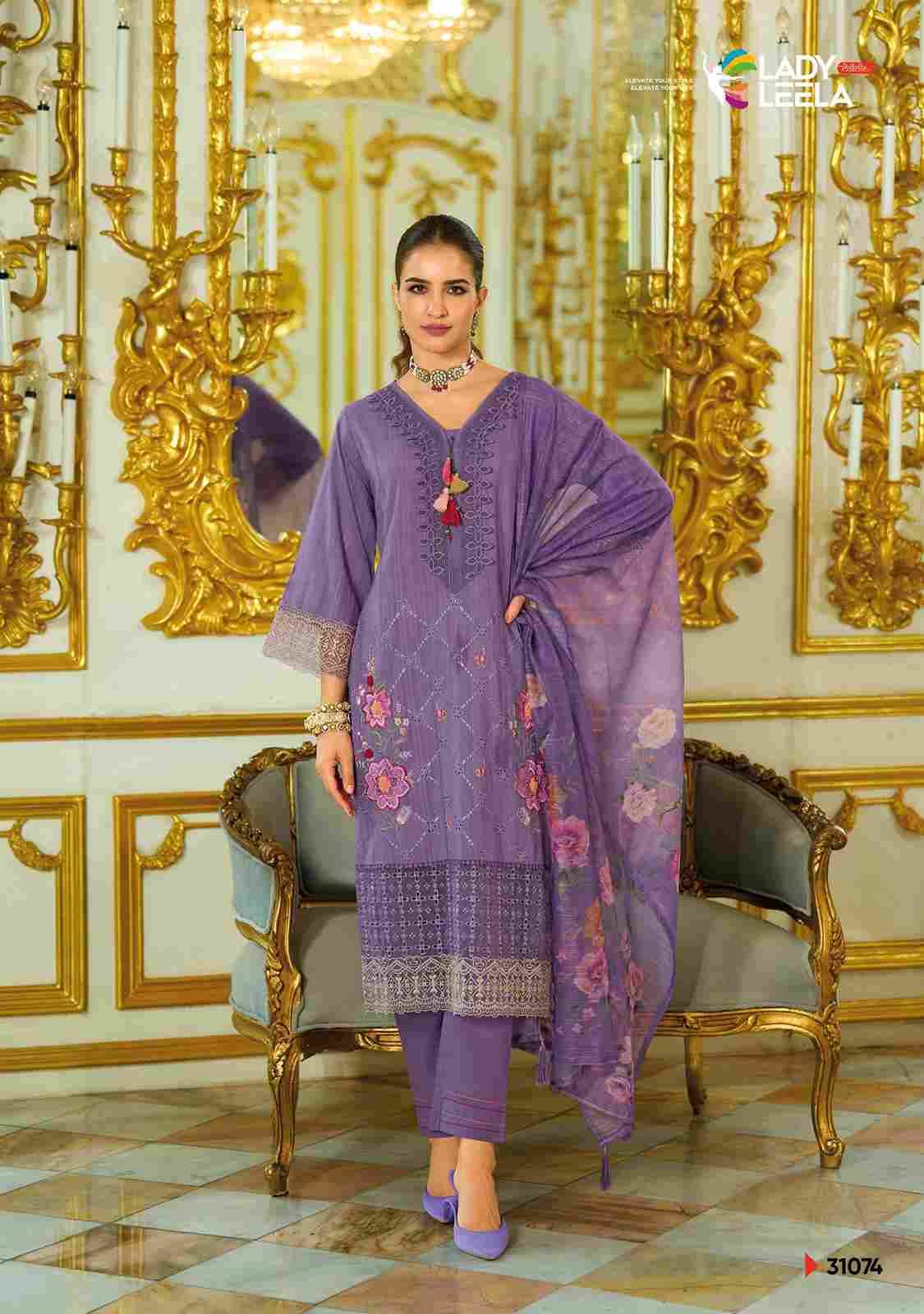 Summer Saga By Lady Leela 31071 To 31076 Series Designer Festive Suits Collection Beautiful Stylish Fancy Colorful Party Wear & Occasional Wear Pure Cotton Dresses At Wholesale Price