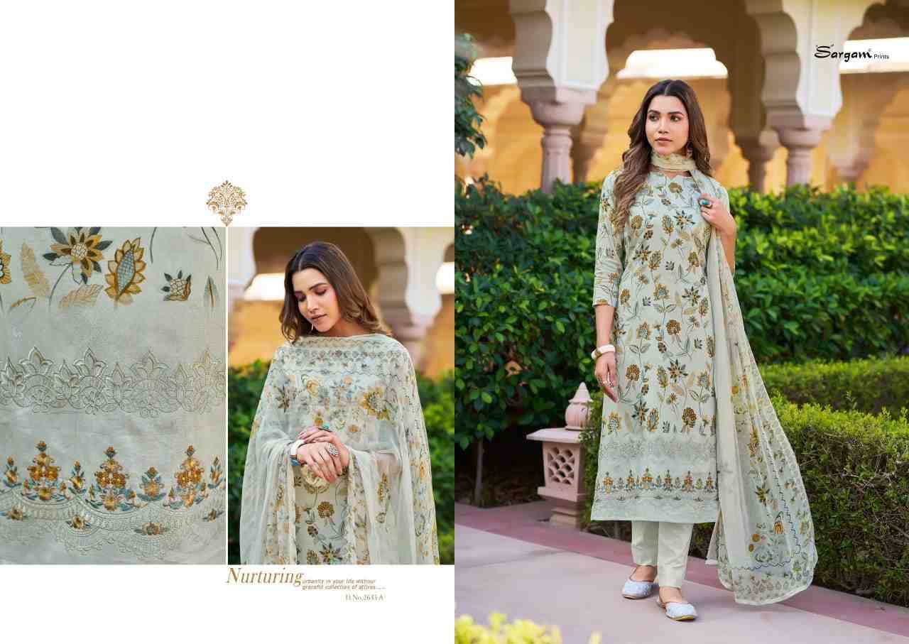 Shivani By Sargam Prints 2635-A To 2635-D Series Beautiful Festive Suits Stylish Fancy Colorful Casual Wear & Ethnic Wear Pure Jam Dresses At Wholesale Price