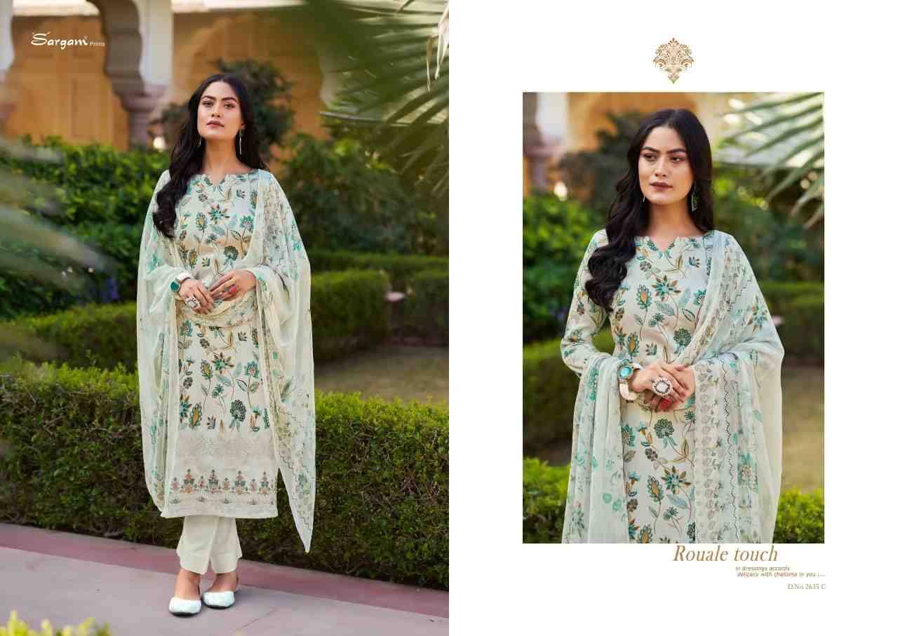 Shivani By Sargam Prints 2635-A To 2635-D Series Beautiful Festive Suits Stylish Fancy Colorful Casual Wear & Ethnic Wear Pure Jam Dresses At Wholesale Price