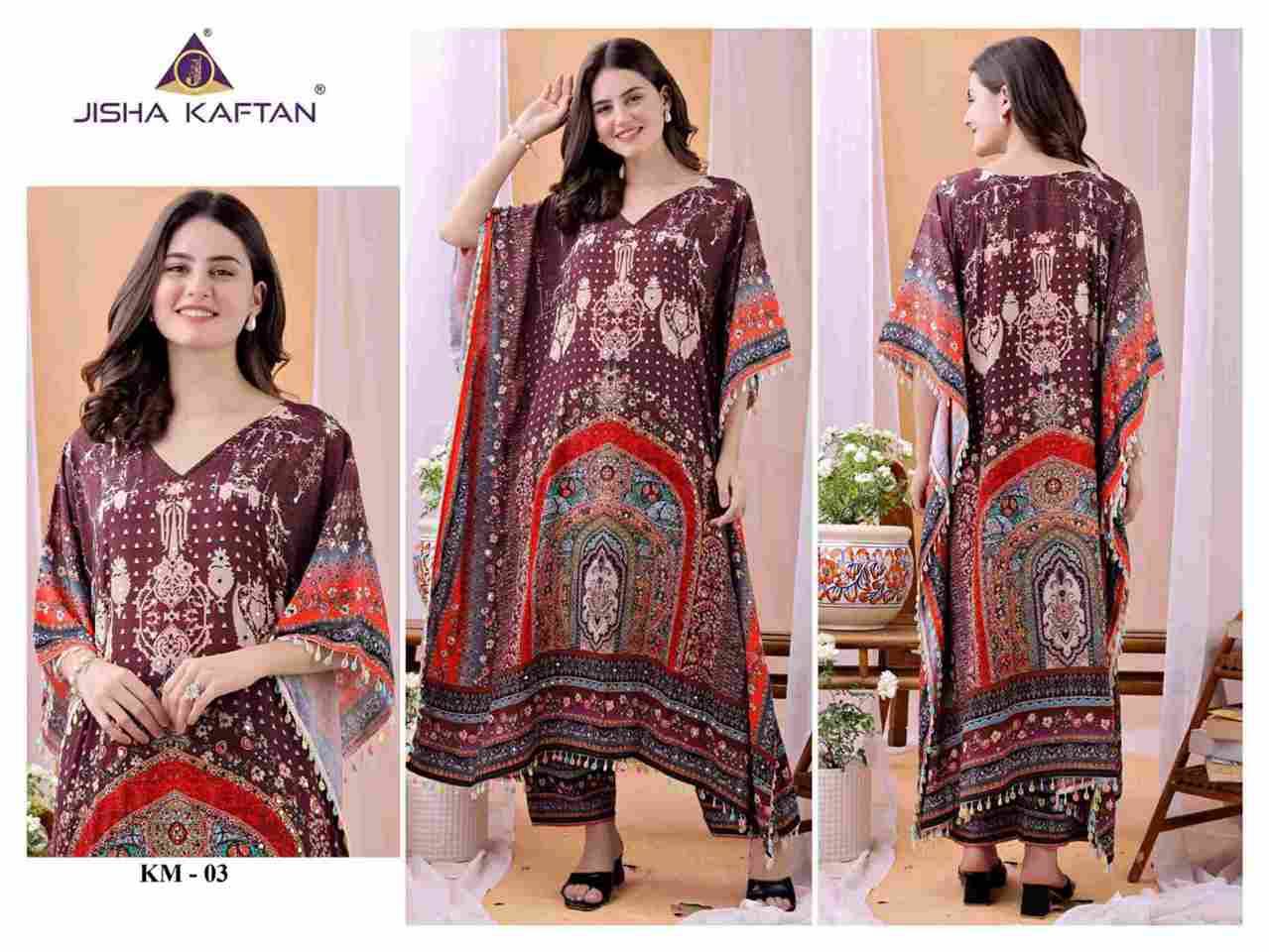 Kaftan Co-Ord Set Vol-1 By Jelite 01 To 08 Series Designer Stylish Fancy Colorful Beautiful Party Wear & Ethnic Wear Collection Silk Kaftan At Wholesale Price