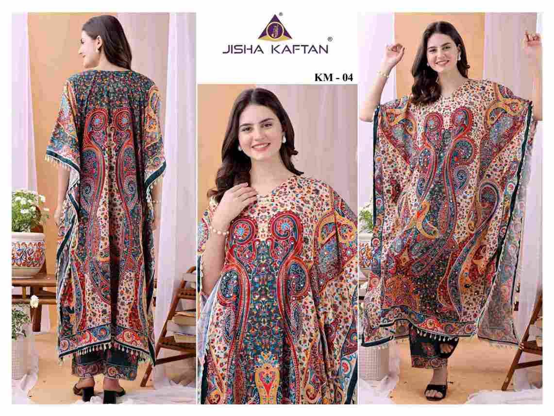 Kaftan Co-Ord Set Vol-1 By Jelite 01 To 08 Series Designer Stylish Fancy Colorful Beautiful Party Wear & Ethnic Wear Collection Silk Kaftan At Wholesale Price