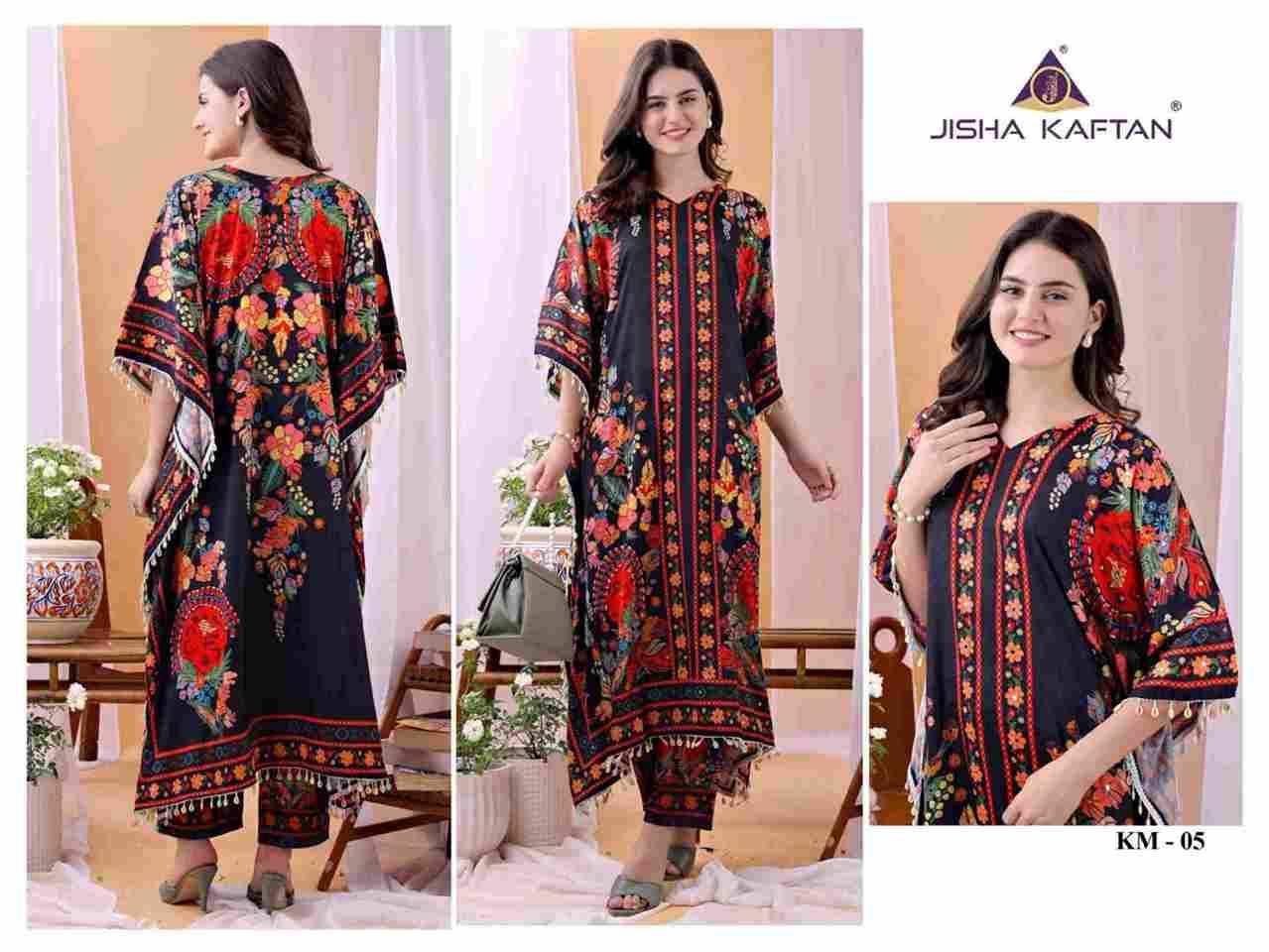 Kaftan Co-Ord Set Vol-1 By Jelite 01 To 08 Series Designer Stylish Fancy Colorful Beautiful Party Wear & Ethnic Wear Collection Silk Kaftan At Wholesale Price