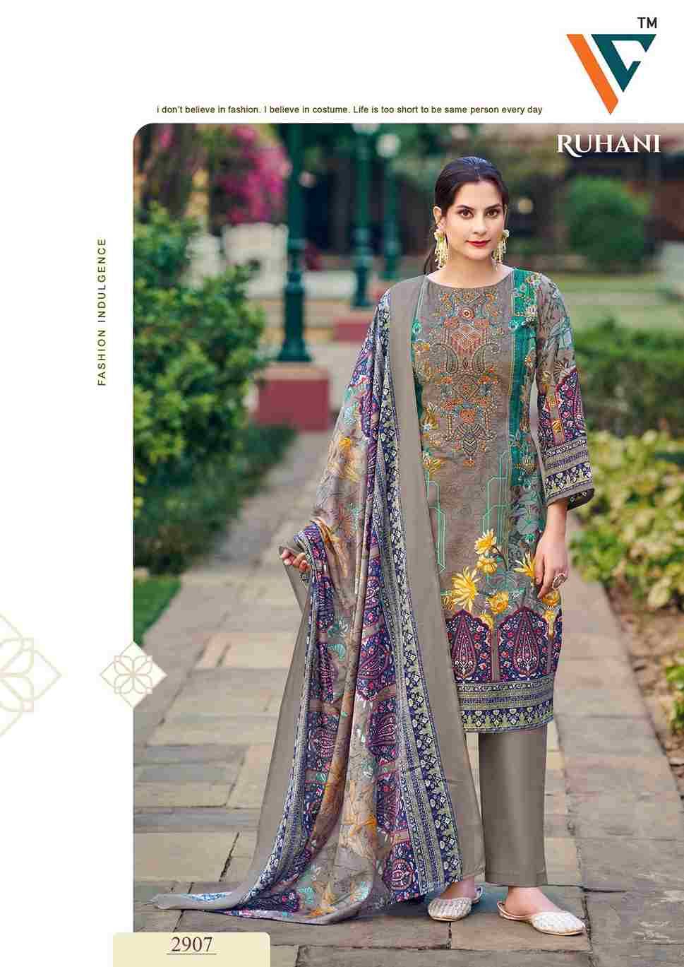 Ruhani Vol-29 By Vandana Creation 2901 To 2908 Series Beautiful Festive Suits Stylish Fancy Colorful Casual Wear & Ethnic Wear Cotton Print Dresses At Wholesale Price