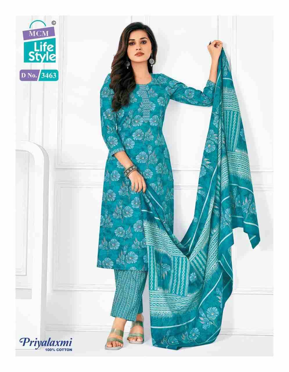 Priyalaxmi Vol-34 By MCM Lifestyle 3456 To 3475 Series Beautiful Festive Suits Stylish Fancy Colorful Casual Wear & Ethnic Wear Pure Cotton Print Dresses At Wholesale Price