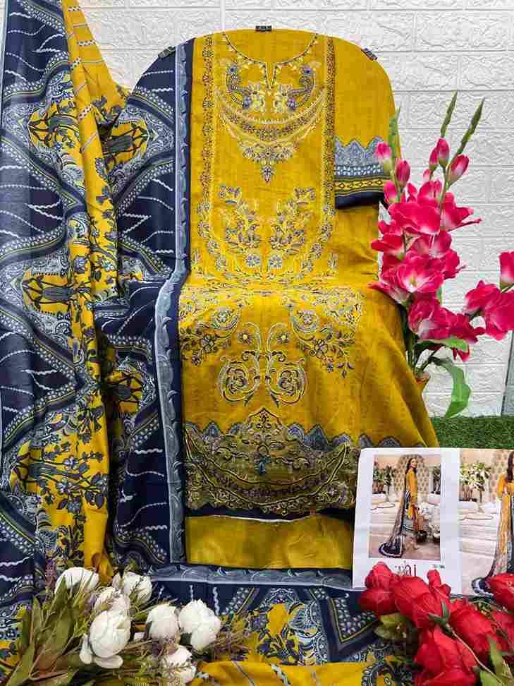 Taj Hit Design 584 By Taj Creation Beautiful Pakistani Suits Colorful Stylish Fancy Casual Wear & Ethnic Wear Pure Cotton Print With Embroidered Dresses At Wholesale Price