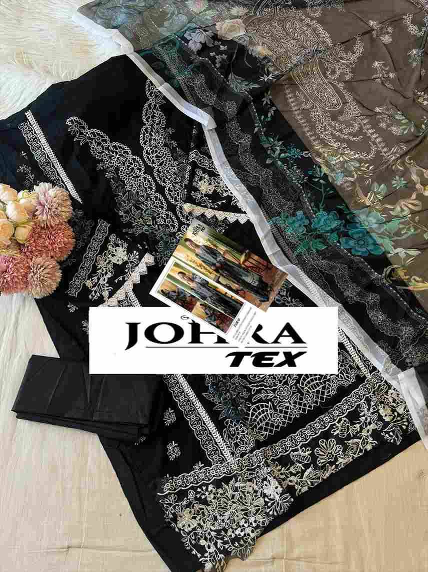 Johra Hit Design 167 By Johra Tex Beautiful Pakistani Suits Colorful Stylish Fancy Casual Wear & Ethnic Wear Cambric Cotton Embroidered Dresses At Wholesale Price