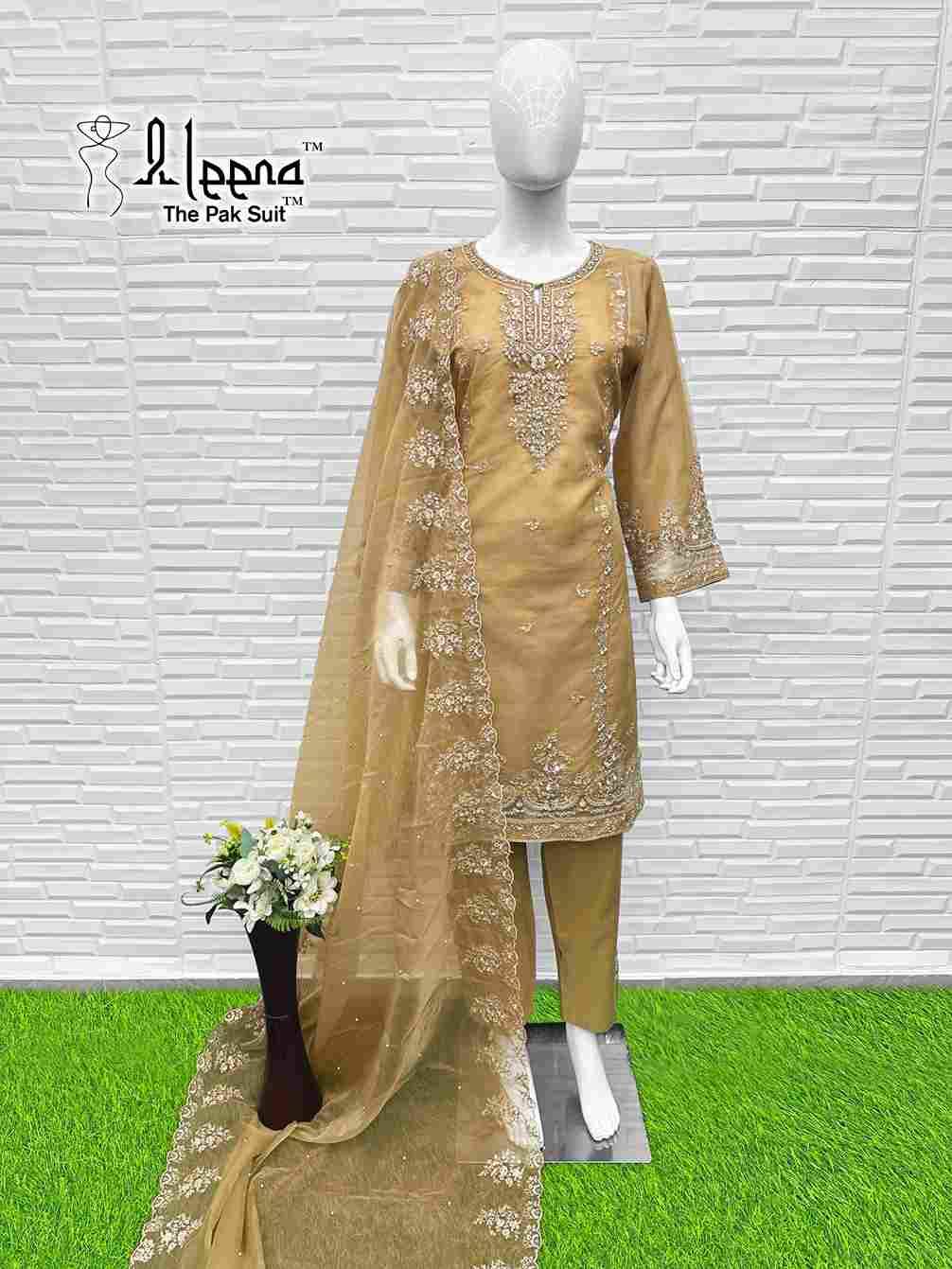 Aleena 1138 Colours By Aleena 1138-A To 1138-D Series Beautiful Pakistani Suits Stylish Fancy Colorful Party Wear & Occasional Wear Organza Khadi Embroidered Dresses At Wholesale Price