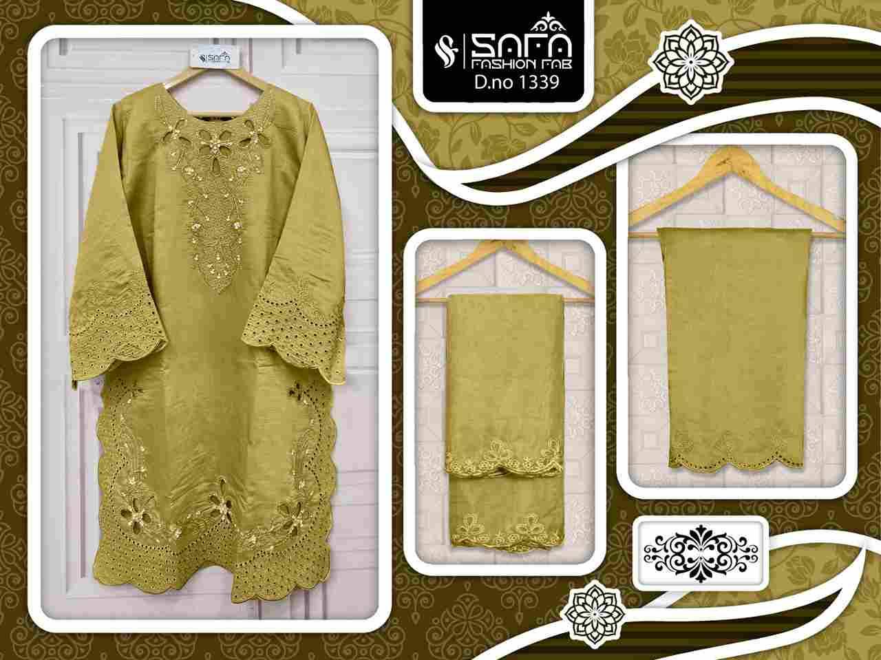 Safa 1339 Colours By Safa Fashion 1339-A To 1339-C Series Designer Stylish Fancy Colorful Beautiful Party Wear & Ethnic Wear Collection Heavy Viscose Dresses At Wholesale Price