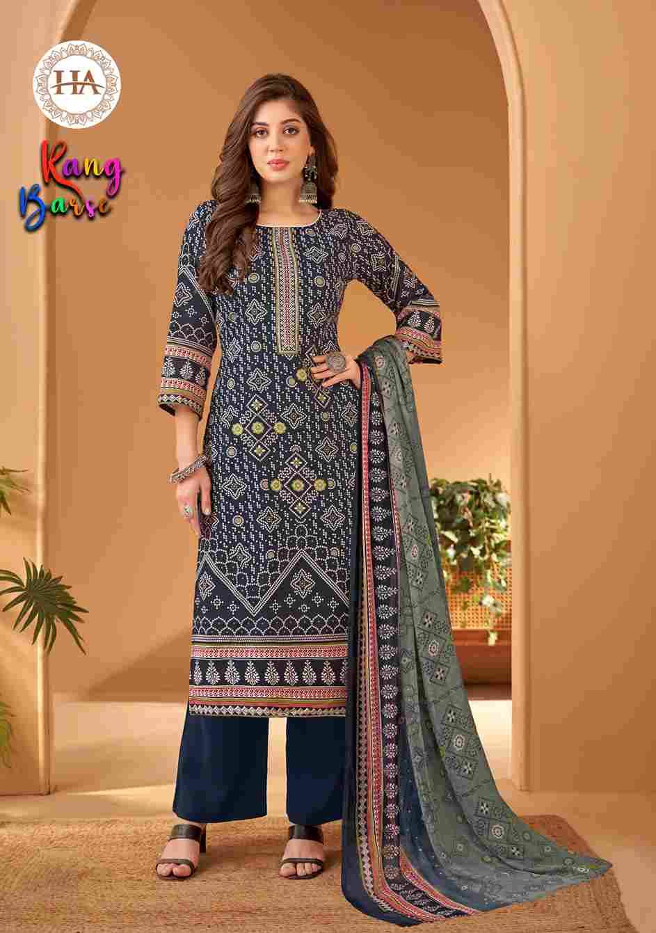 Rang Barse By Harshit Fashion Hub 1905-001 To 1905-008 Series Beautiful Festive Suits Stylish Fancy Colorful Casual Wear & Ethnic Wear Pure Cambric Cotton Dresses At Wholesale Price
