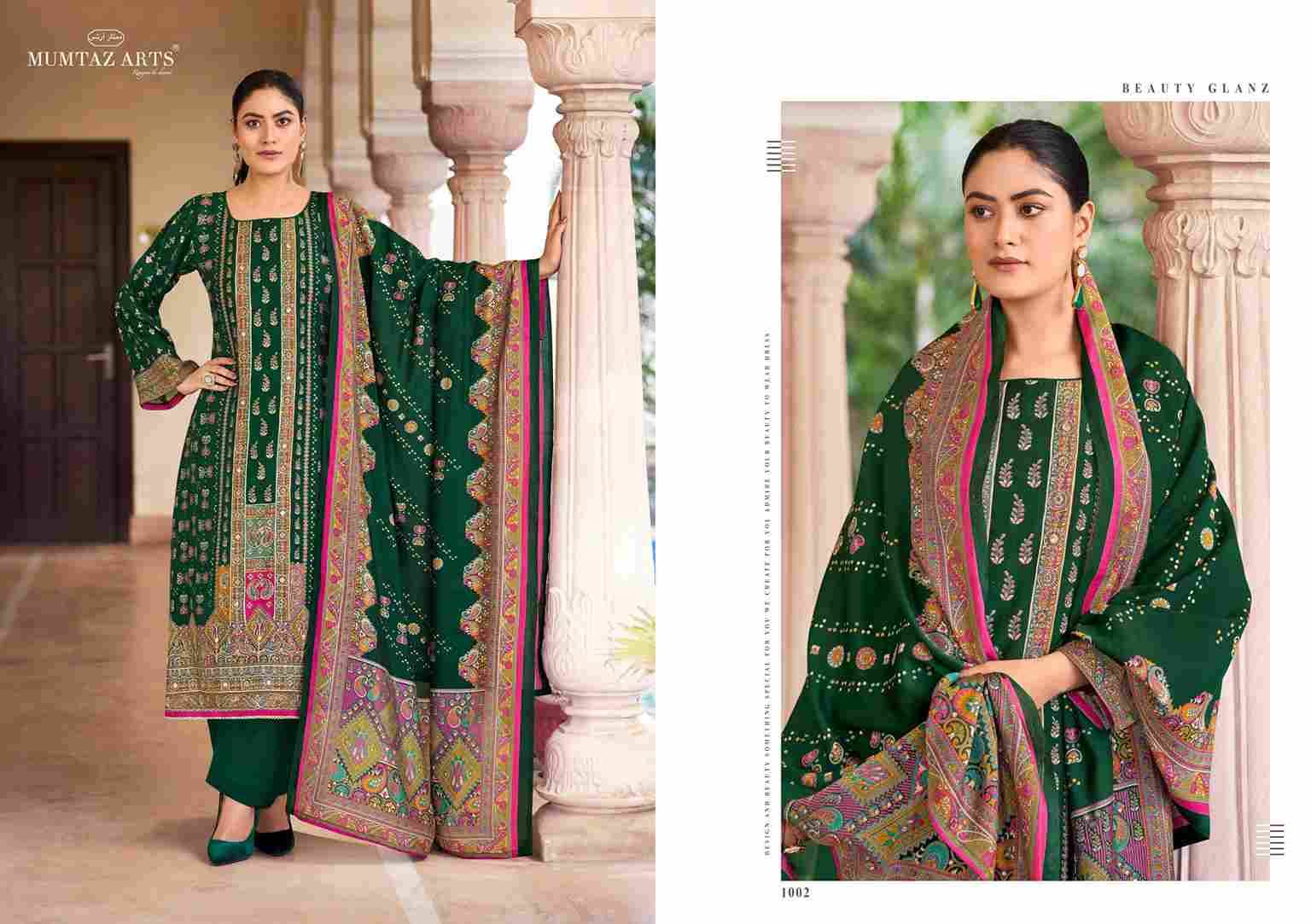Safarnama By Mumtaz Arts 1001 To 1004 Series Beautiful Festive Suits Colorful Stylish Fancy Casual Wear & Ethnic Wear Pure Viscose Muslin Print Dresses At Wholesale Price