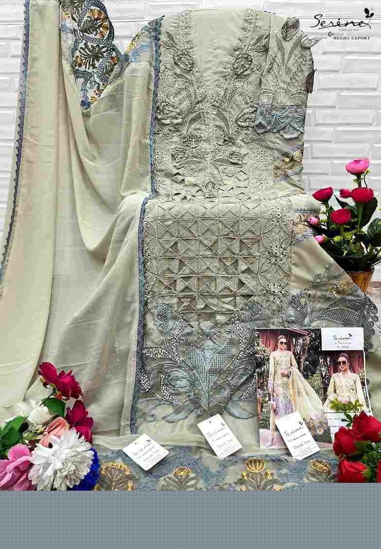 Serene Hit Design S-641 Colours By Serene S-641-A To S-641-D Series Designer Pakistani Suits Beautiful Fancy Colorful Stylish Party Wear & Occasional Wear Faux Georgette Embroidered Dresses At Wholesale Price
