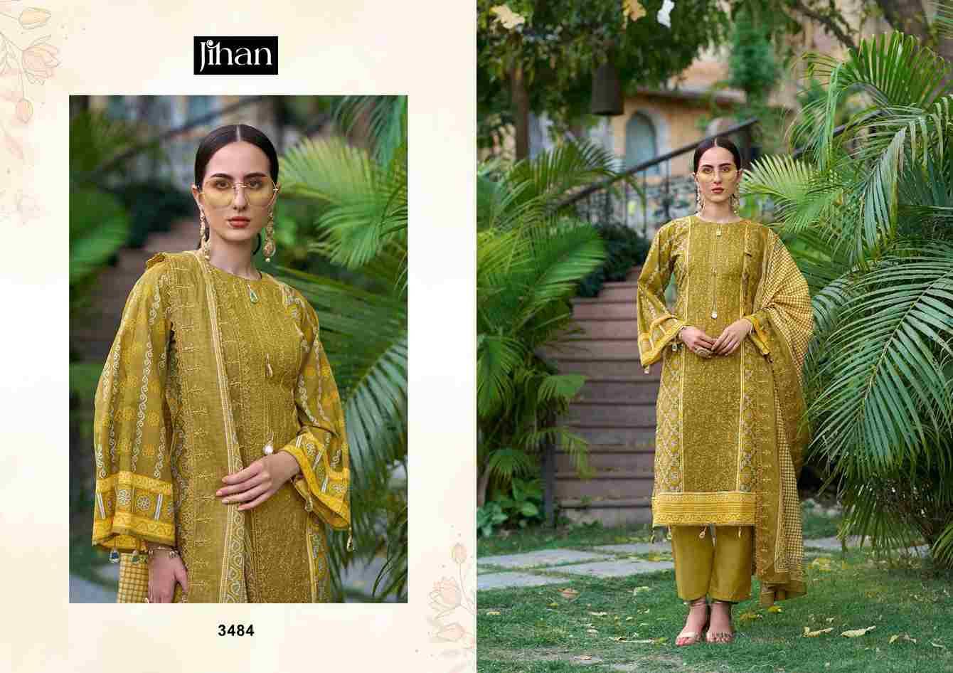 Bin Saeed Vol-16 By Jihan Designer Pakistani Suits Beautiful Fancy Stylish Colorful Party Wear & Occasional Wear Pure Lawn Dresses At Wholesale Price