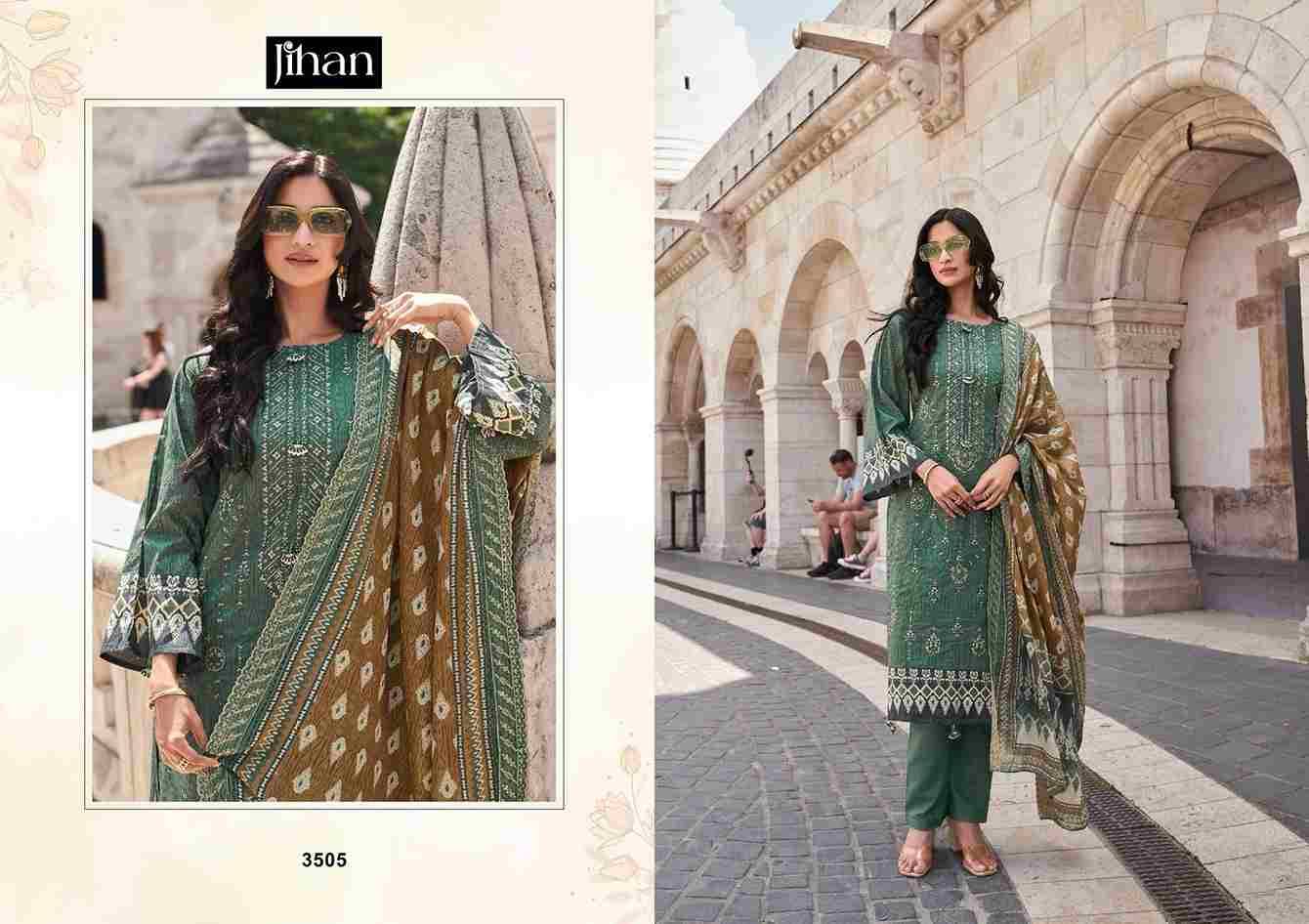 Bin Saeed Vol-16 By Jihan Designer Pakistani Suits Beautiful Fancy Stylish Colorful Party Wear & Occasional Wear Pure Lawn Dresses At Wholesale Price