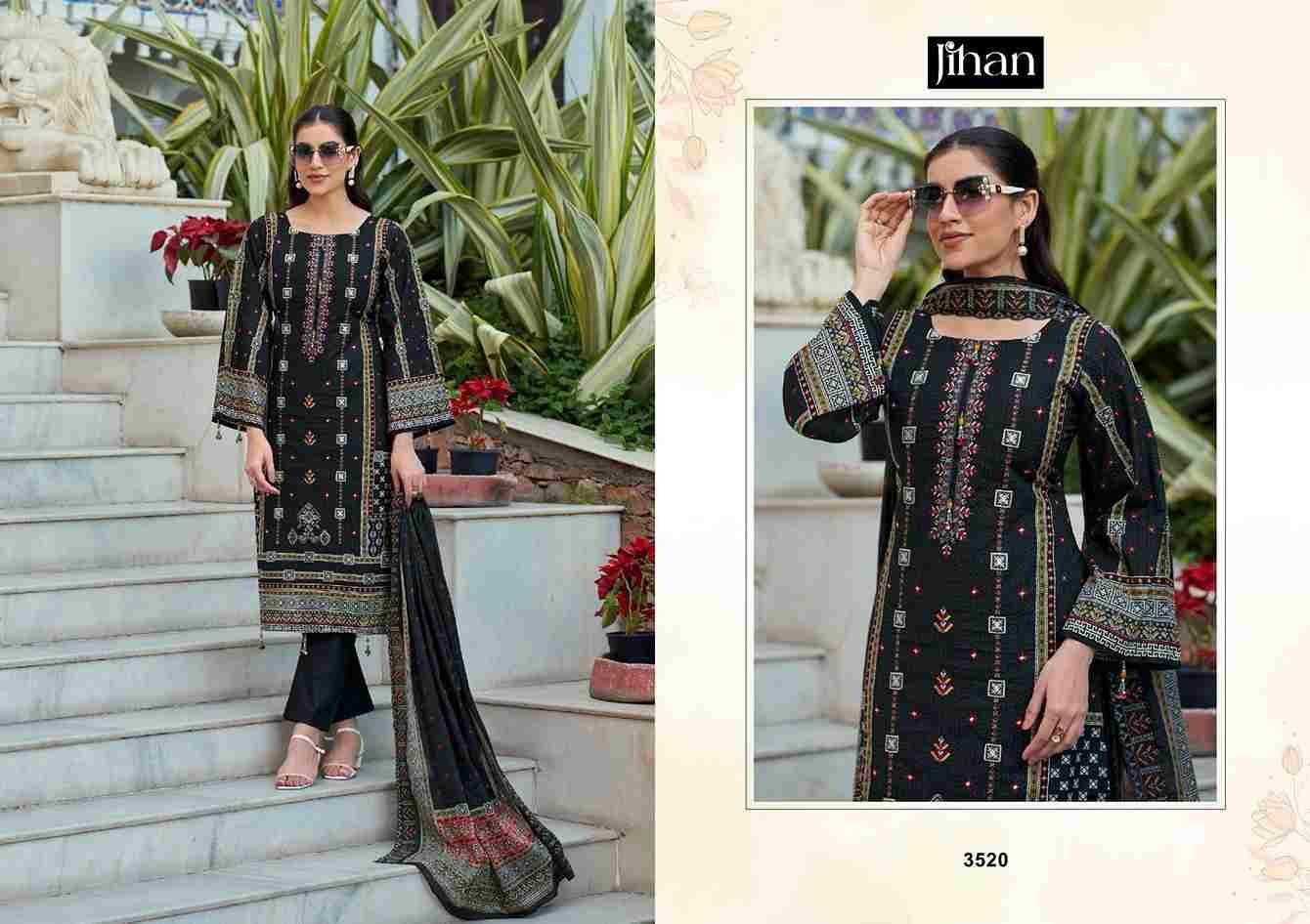 Bin Saeed Vol-16 By Jihan Designer Pakistani Suits Beautiful Fancy Stylish Colorful Party Wear & Occasional Wear Pure Lawn Dresses At Wholesale Price
