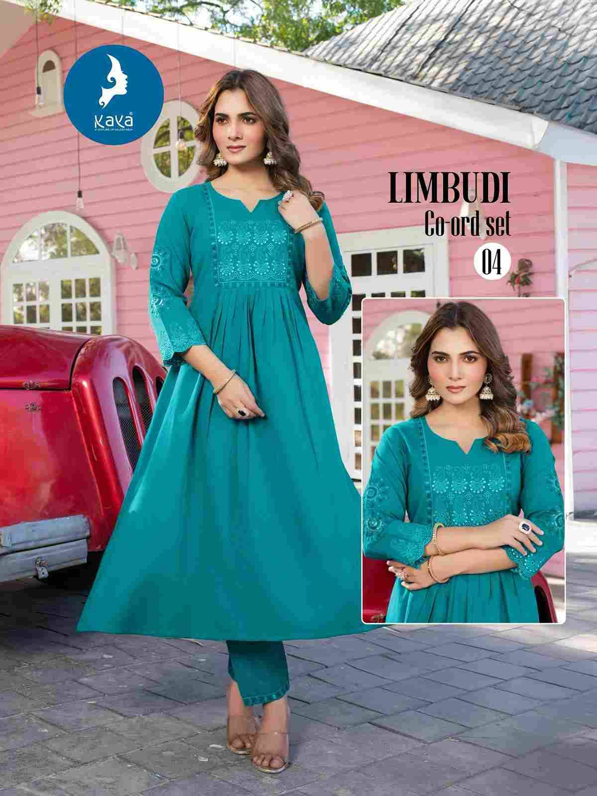 Limbudi By Kaya 01 To 04 Series Designer Stylish Fancy Colorful Beautiful Party Wear & Ethnic Wear Collection Premium Cotton Co-Ords At Wholesale Price