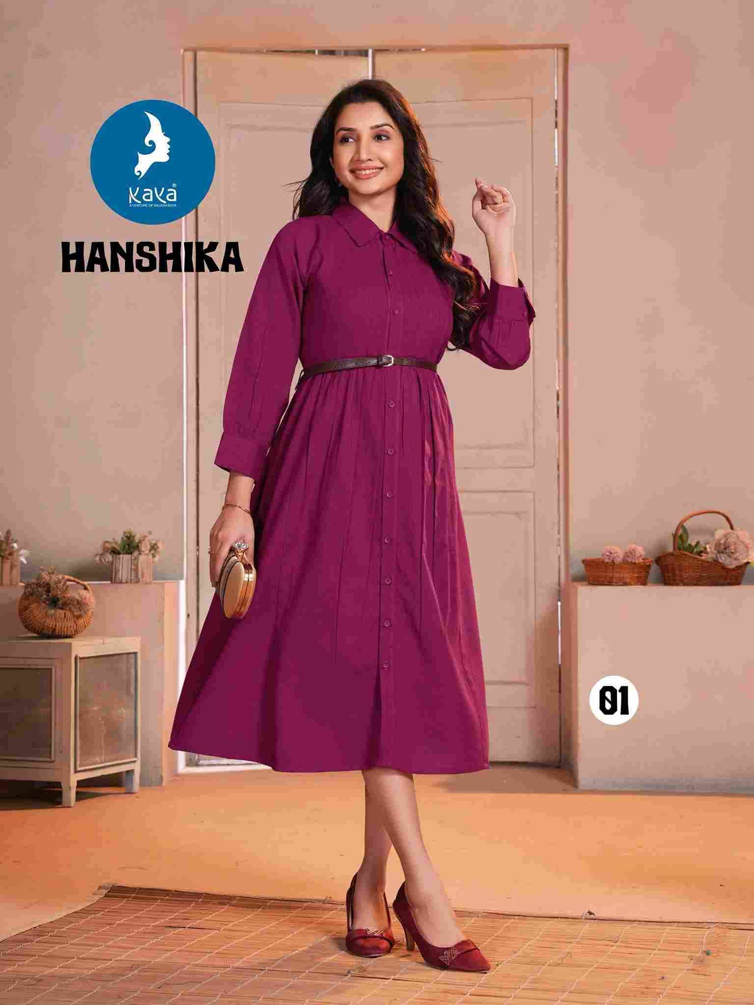 Hanshika By Kaya 01 To 06 Series Designer Stylish Fancy Colorful Beautiful Party Wear & Ethnic Wear Collection Cotton Kurtis At Wholesale Price
