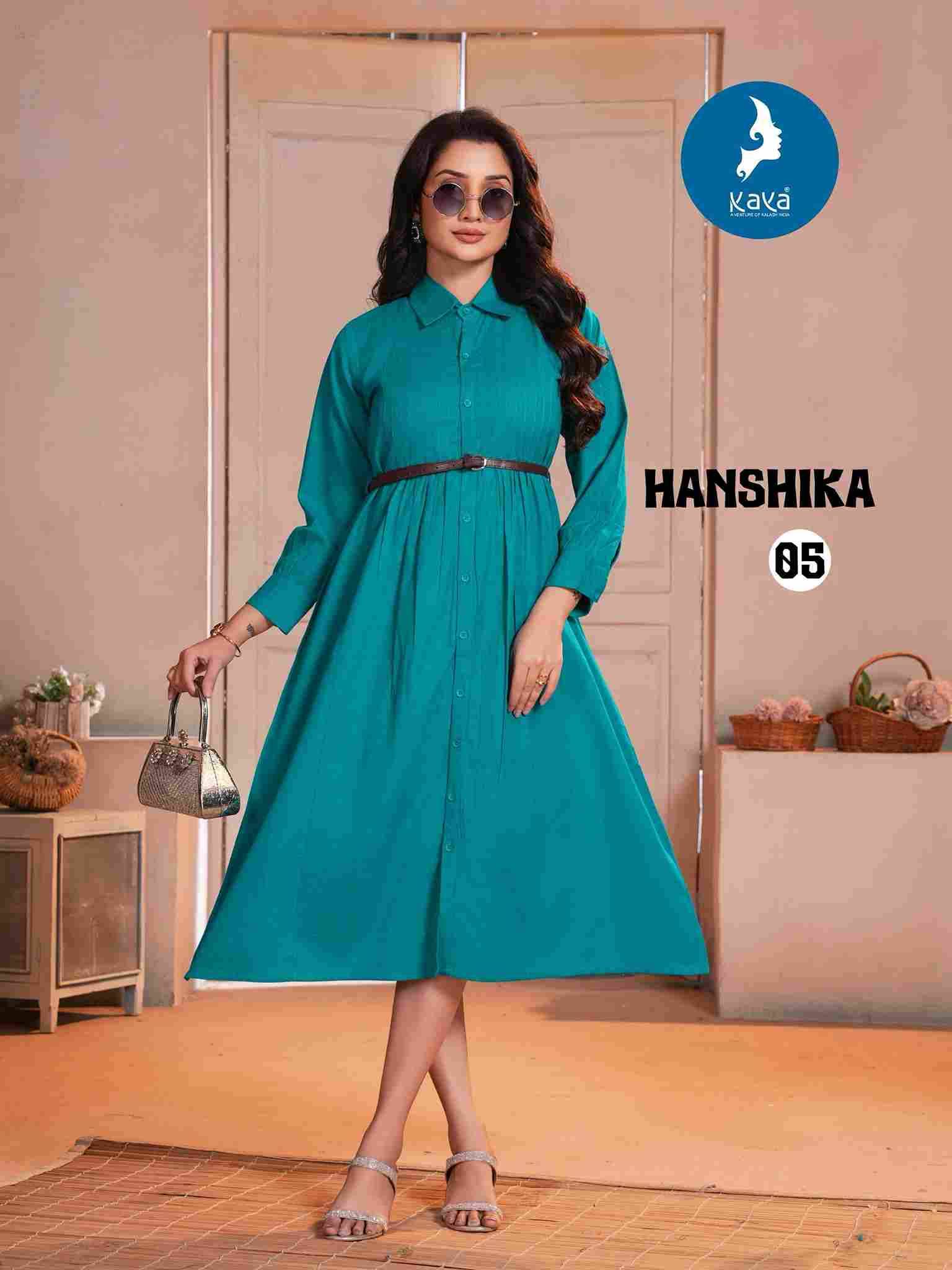 Hanshika By Kaya 01 To 06 Series Designer Stylish Fancy Colorful Beautiful Party Wear & Ethnic Wear Collection Cotton Kurtis At Wholesale Price