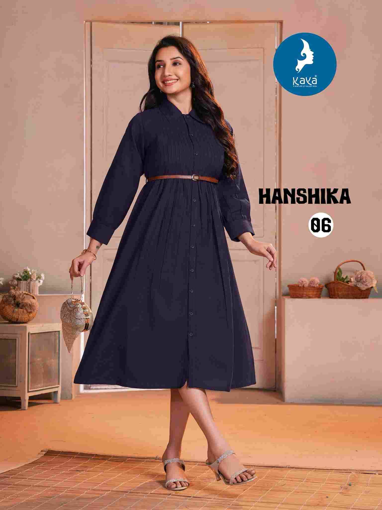 Hanshika By Kaya 01 To 06 Series Designer Stylish Fancy Colorful Beautiful Party Wear & Ethnic Wear Collection Cotton Kurtis At Wholesale Price