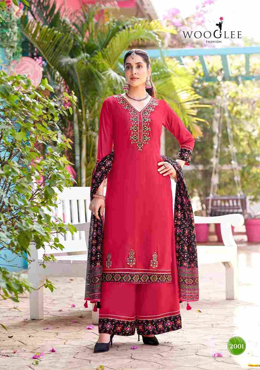Prarambh By Wooglee 2001 To 2004 Series Beautiful Festive Suits Colorful Stylish Fancy Casual Wear & Ethnic Wear Modal Weaving Dresses At Wholesale Price