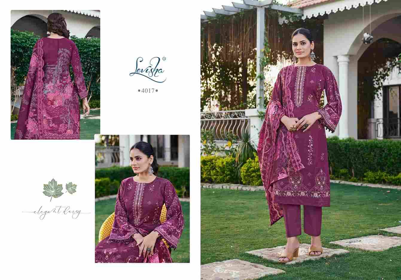 Riyasat By Levisha 4013 To 4018 Series Festive Suits Beautiful Fancy Colorful Stylish Party Wear & Occasional Wear Cambric Lawn Cotton Dresses At Wholesale Price