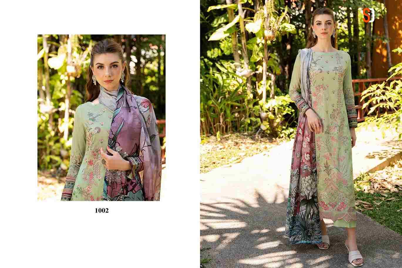 Ramsha Vol-1 By Shraddha Designer 1001 To 1004 Series Designer Pakistani Suits Beautiful Stylish Fancy Colorful Party Wear & Occasional Wear Pure Cotton Embroidered Dresses At Wholesale Price