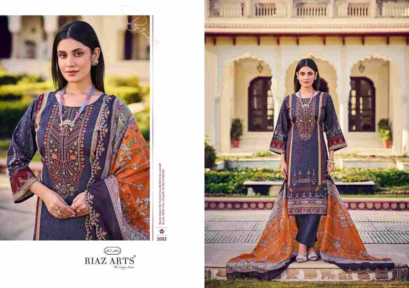 Bin Saeed Vol-7 By Riaz Arts 1001 To 1006 Series Beautiful Festive Suits Stylish Fancy Colorful Casual Wear & Ethnic Wear Pure Lawn Cotton Print Dresses At Wholesale Price