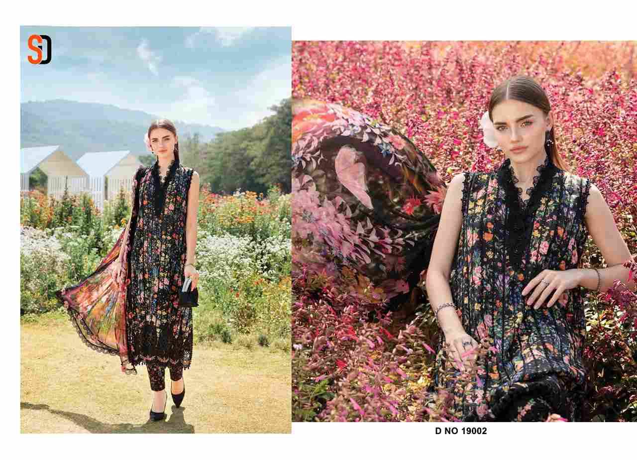 Maria.B. Vol-19 By Shraddha Designer 19001 To 19006 Series Beautiful Pakistani Suits Colorful Stylish Fancy Casual Wear & Ethnic Wear Pure Cotton Embroidered Dresses At Wholesale Price