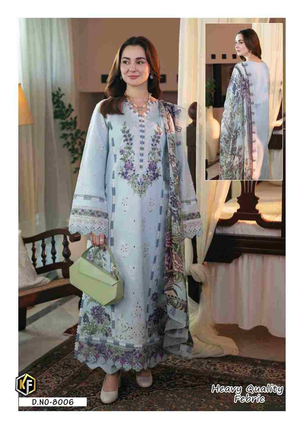 Soha Nazir Luxury Vol-8 By Keval Fab 8001 To 8006 Series Beautiful Festive Suits Stylish Fancy Colorful Casual Wear & Ethnic Wear Pure Cotton Print Dresses At Wholesale Price
