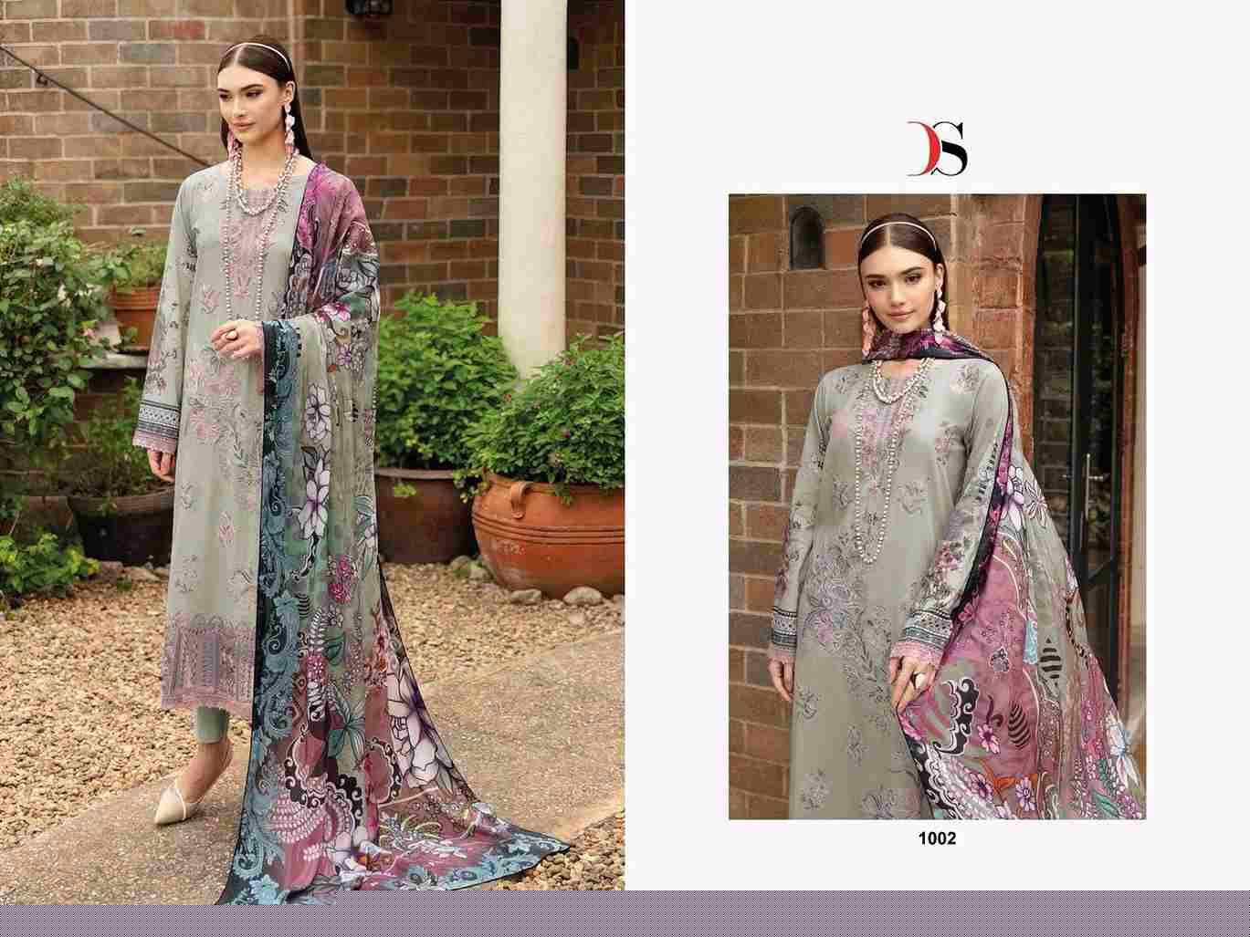 Cheveron Vol-14 By Deepsy Suits 1001 To 1008 Series Designer Pakistani Suits Beautiful Stylish Fancy Colorful Party Wear & Occasional Wear Pure Cotton Embroidered Dresses At Wholesale Price
