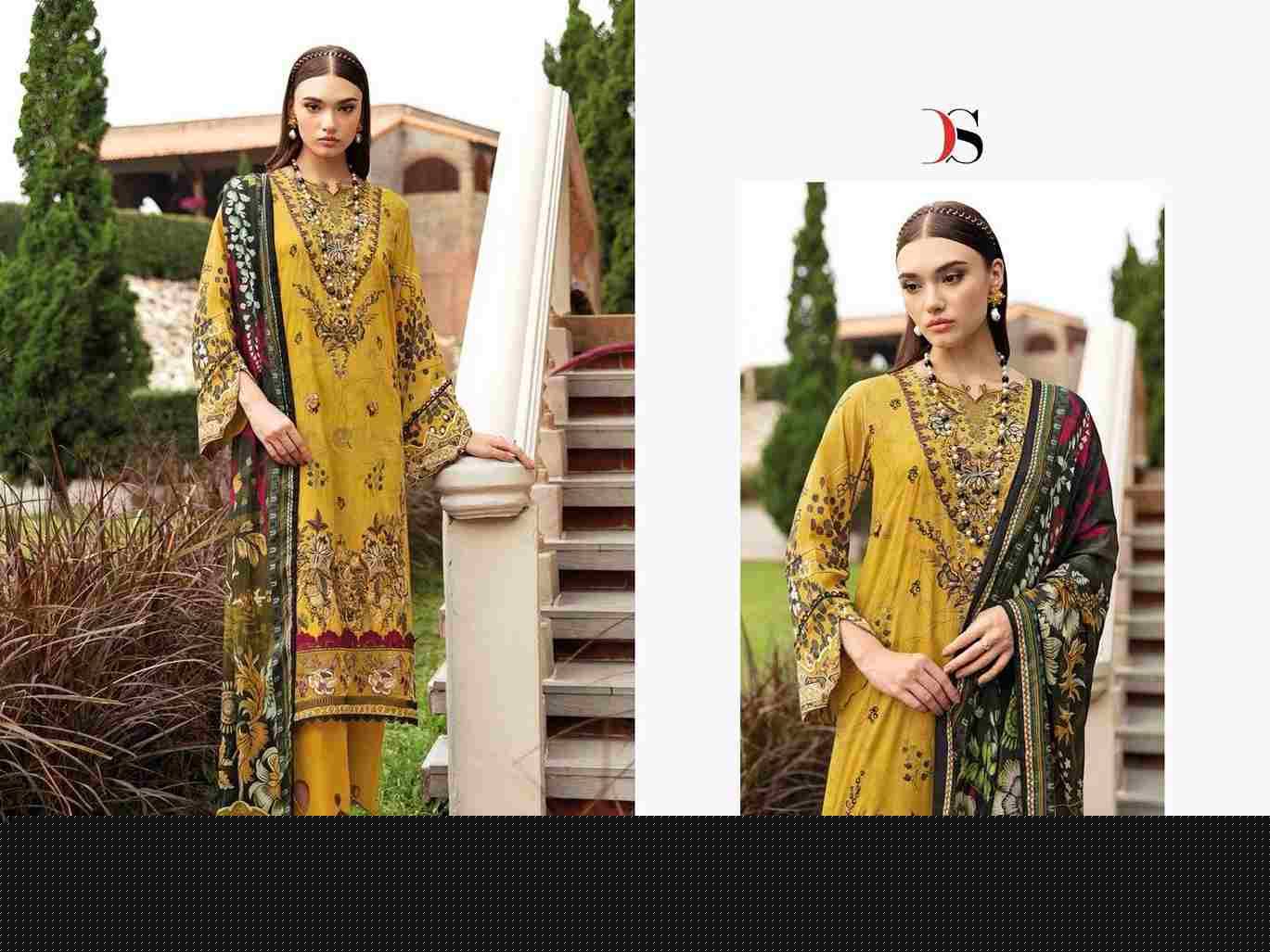 Cheveron Vol-14 By Deepsy Suits 1001 To 1008 Series Designer Pakistani Suits Beautiful Stylish Fancy Colorful Party Wear & Occasional Wear Pure Cotton Embroidered Dresses At Wholesale Price
