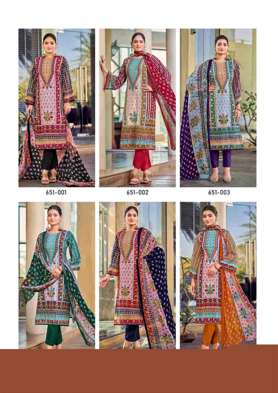 Nafisa By Zulfat 651-001 To 651-006 Series Beautiful Festive Suits Stylish Fancy Colorful Casual Wear & Ethnic Wear Pure Heavy Viscose Rayon Print Dresses At Wholesale Price