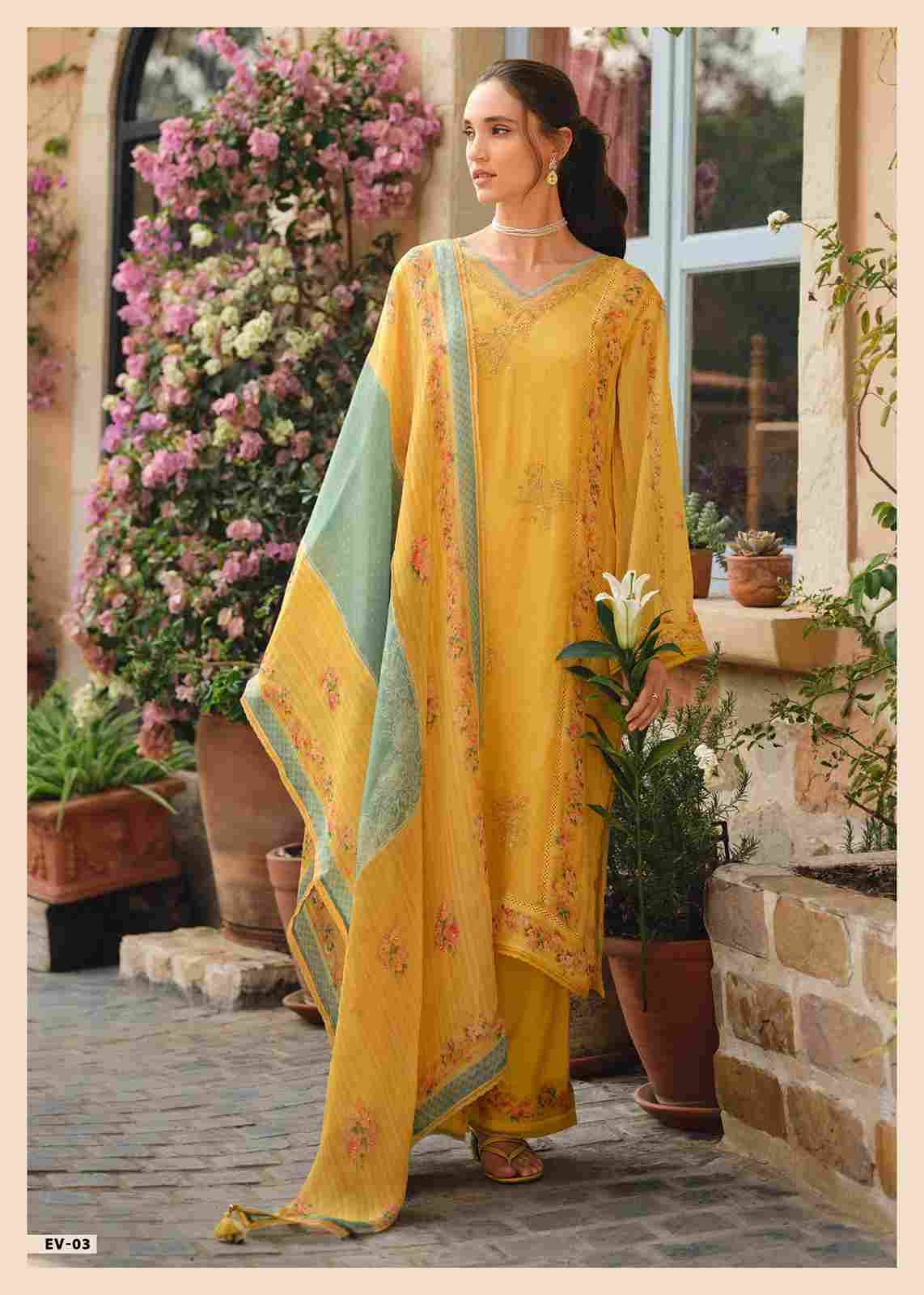Eliyaana By Varshaa 01 To 05 Series Beautiful Festive Suits Colorful Stylish Fancy Casual Wear & Ethnic Wear Viscose Organza Dresses At Wholesale Price