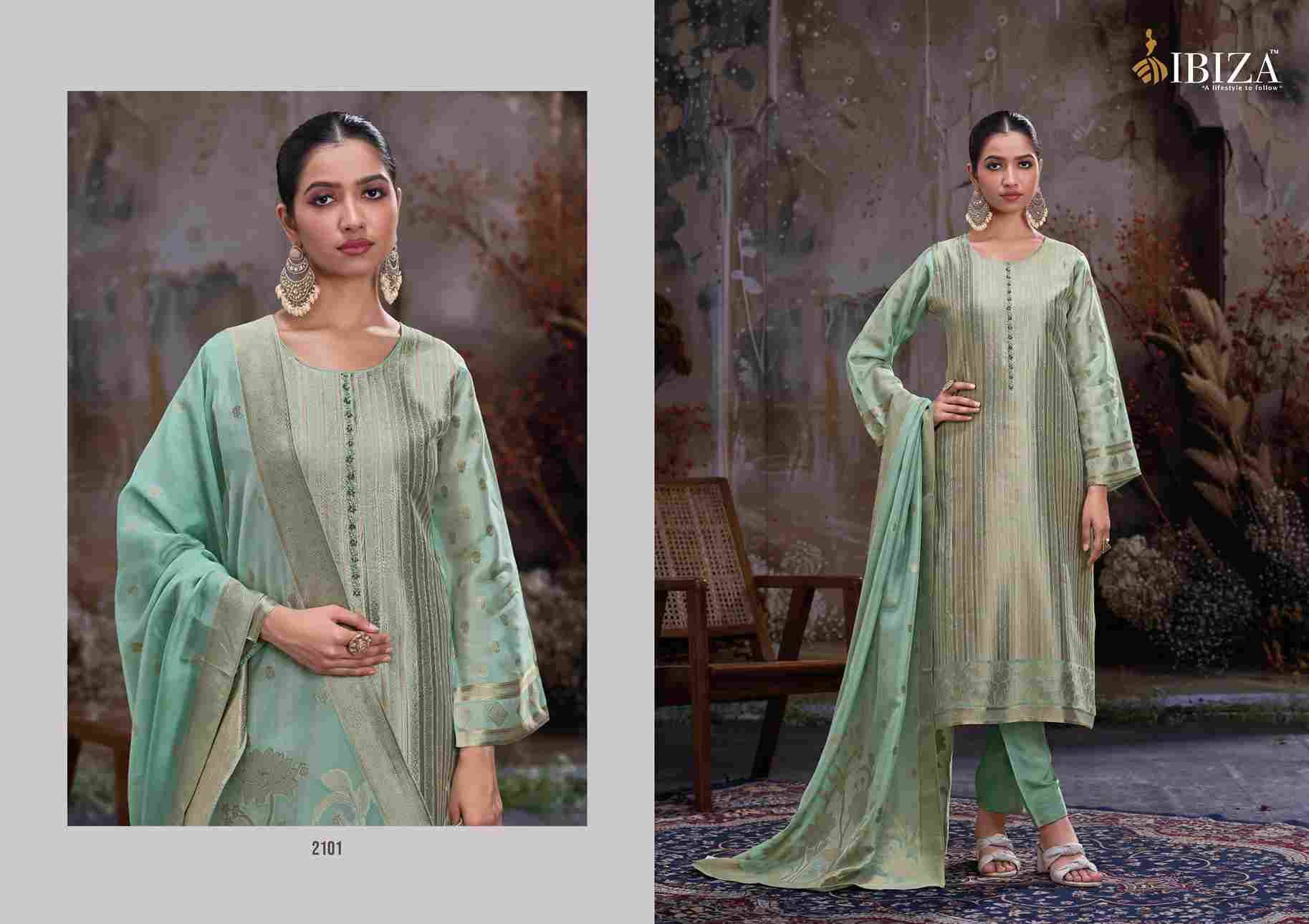 Amayra Vol-4 By Ibiza 2101 To 2104 Series Beautiful Festive Suits Colorful Stylish Fancy Casual Wear & Ethnic Wear Bangalori Silk Jacquard Dresses At Wholesale Price