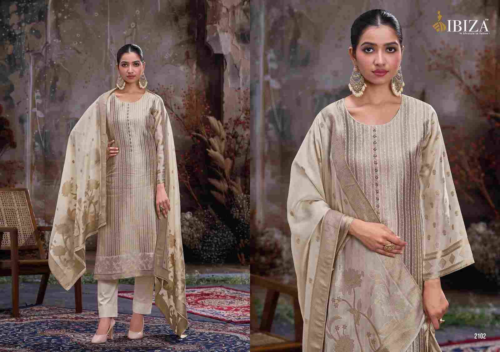 Amayra Vol-4 By Ibiza 2101 To 2104 Series Beautiful Festive Suits Colorful Stylish Fancy Casual Wear & Ethnic Wear Bangalori Silk Jacquard Dresses At Wholesale Price