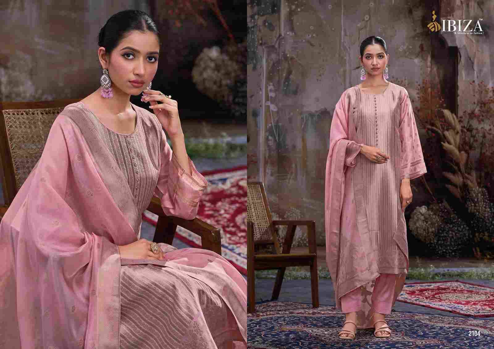 Amayra Vol-4 By Ibiza 2101 To 2104 Series Beautiful Festive Suits Colorful Stylish Fancy Casual Wear & Ethnic Wear Bangalori Silk Jacquard Dresses At Wholesale Price