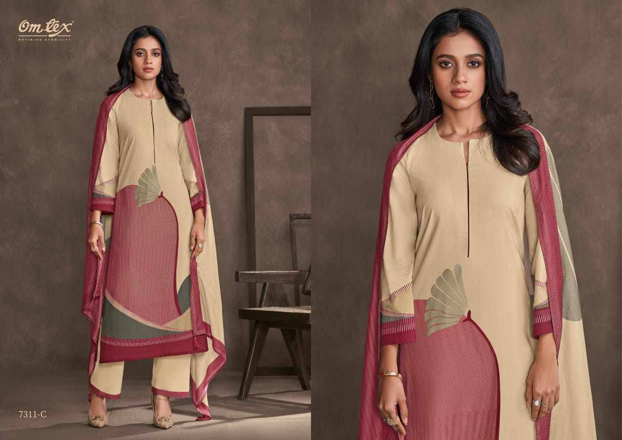 Ora By Om Tex 7311-A To 7311-D Series Beautiful Suits Stylish Fancy Colorful Party Wear & Ethnic Wear Lawn Cotton Dresses At Wholesale Price