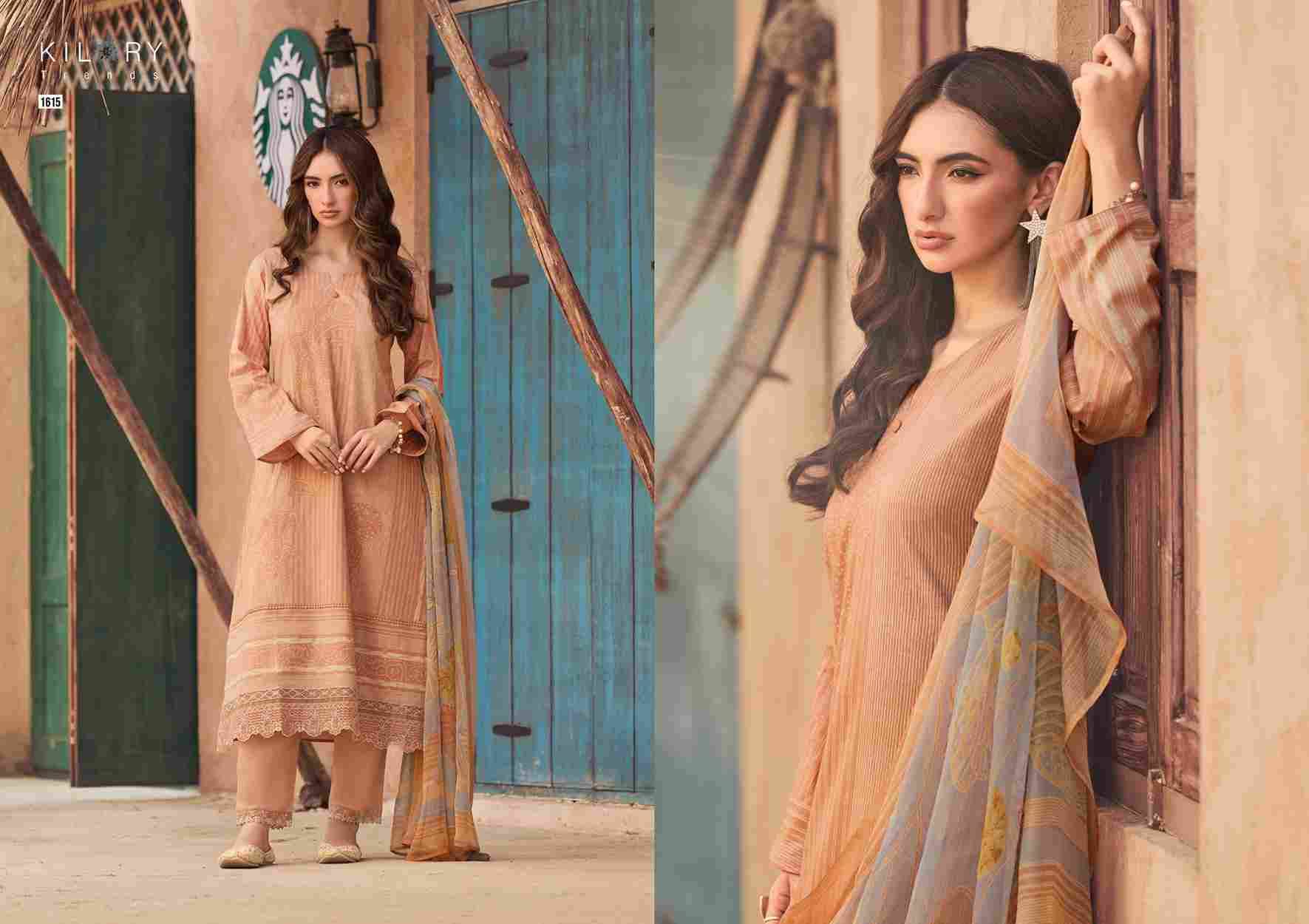 Laskhita By Kilory 1611 To 1616 Series Beautiful Festive Suits Colorful Stylish Fancy Casual Wear & Ethnic Wear Pure Lawn Cotton Dresses At Wholesale Price