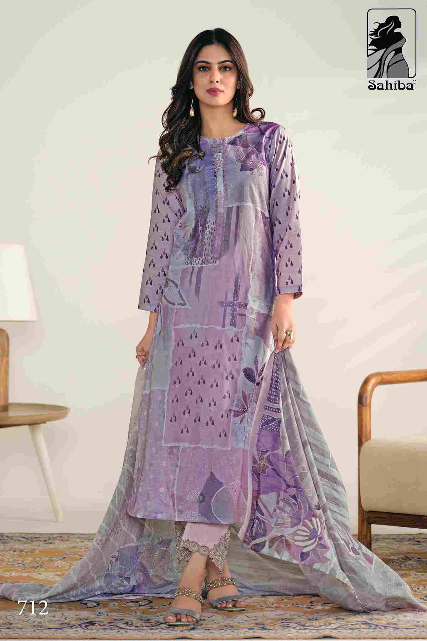 Aashima By Sahiba Fabrics Beautiful Festive Suits Colorful Stylish Fancy Casual Wear & Ethnic Wear Pure Lawn Cotton Dresses At Wholesale Price