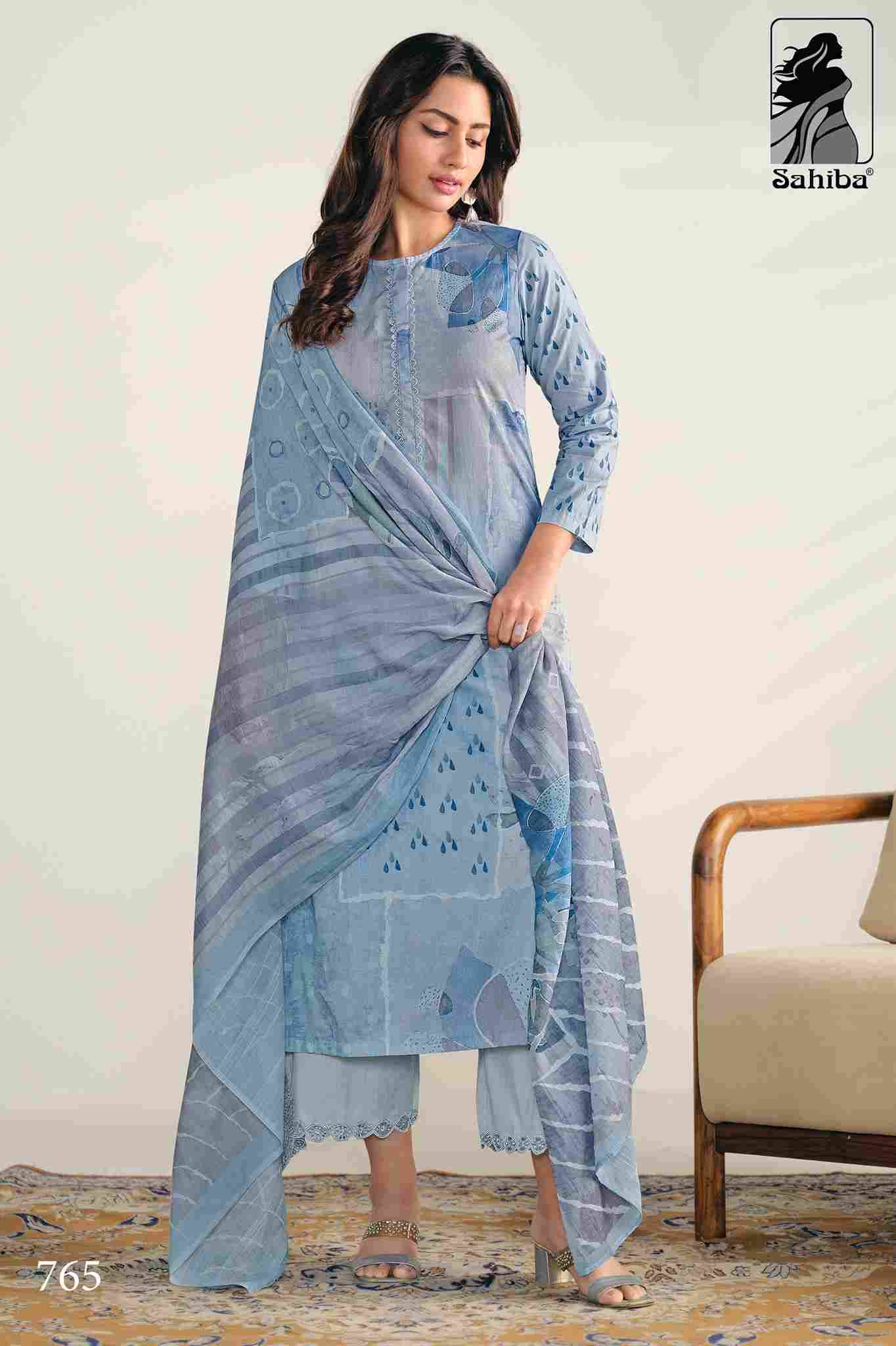 Aashima By Sahiba Fabrics Beautiful Festive Suits Colorful Stylish Fancy Casual Wear & Ethnic Wear Pure Lawn Cotton Dresses At Wholesale Price