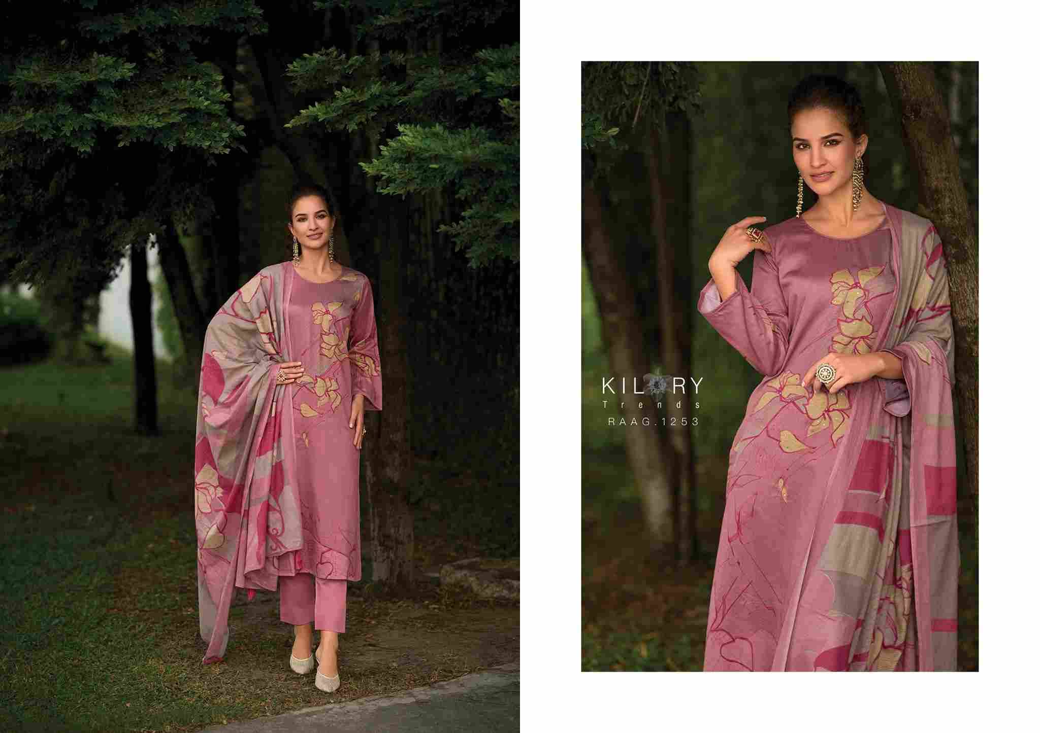 Raag By Kilory 1251 To 1254 Series Beautiful Festive Suits Colorful Stylish Fancy Casual Wear & Ethnic Wear Pure Jam Cotton Dresses At Wholesale Price