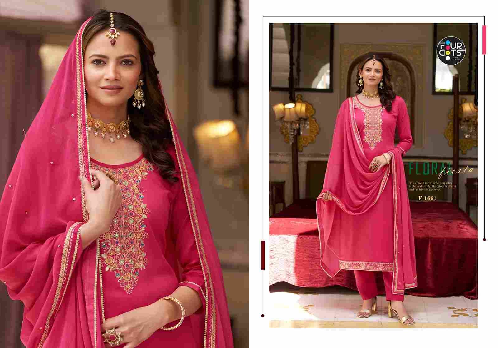 Stella By Four Dots 1661 To 1664 Series Beautiful Stylish Festive Suits Fancy Colorful Casual Wear & Ethnic Wear & Ready To Wear Pure Jam Cotton Dresses At Wholesale Price