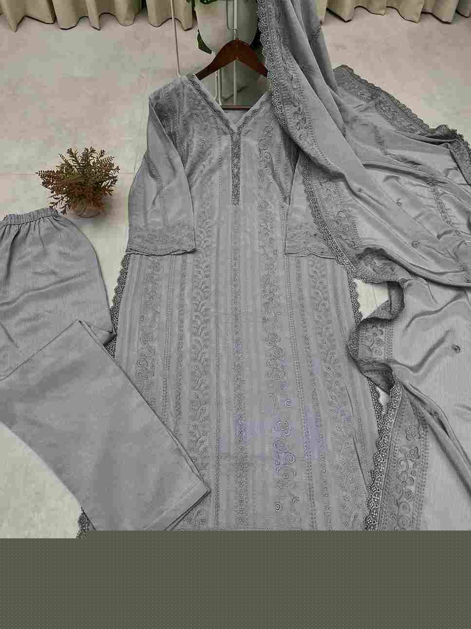 Be-322 By Fashid Wholesale 01 To 04 Series Beautiful Stylish Festive Suits Fancy Colorful Casual Wear & Ethnic Wear & Ready To Wear Chinnon Dresses At Wholesale Price