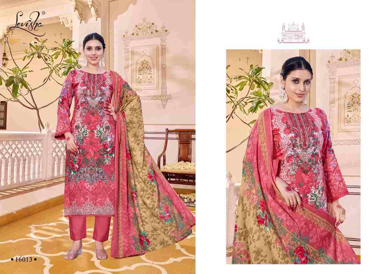 Naira Nx Vol-16 By Levisha 16013 To 16020 Series Beautiful Festive Suits Stylish Fancy Colorful Casual Wear & Ethnic Wear Cambric Lawn Cotton Dresses At Wholesale Price