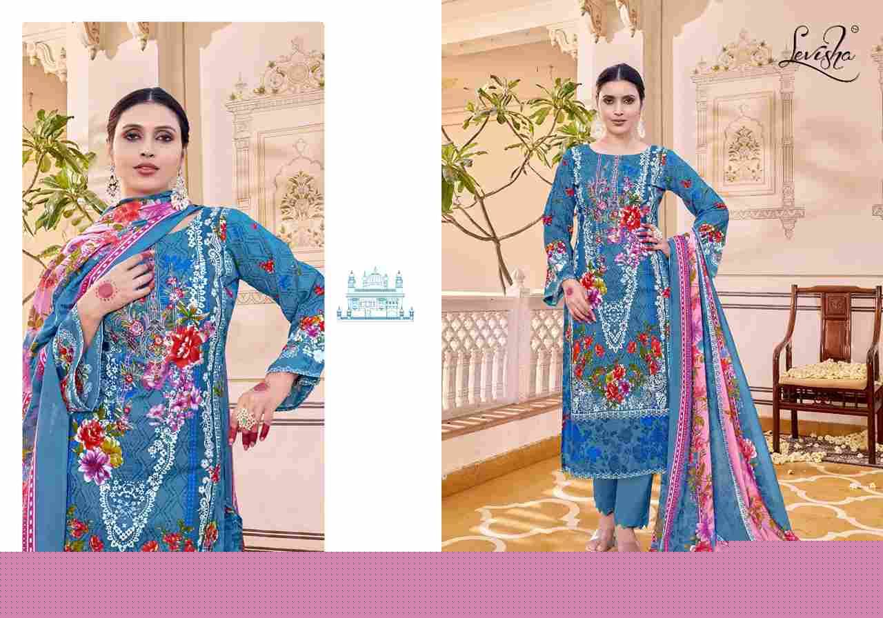 Naira Nx Vol-16 By Levisha 16013 To 16020 Series Beautiful Festive Suits Stylish Fancy Colorful Casual Wear & Ethnic Wear Cambric Lawn Cotton Dresses At Wholesale Price
