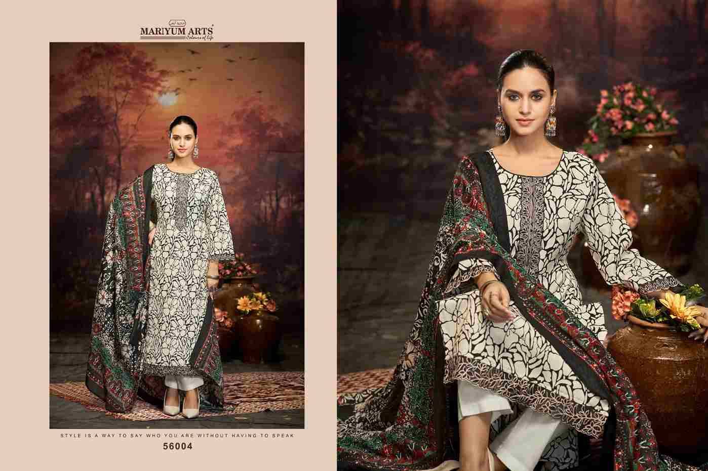 Five Star By Mariyum Arts 56001 To 56006 Series Beautiful Festive Suits Stylish Fancy Colorful Casual Wear & Ethnic Wear Soft Cotton Print Dresses At Wholesale Price