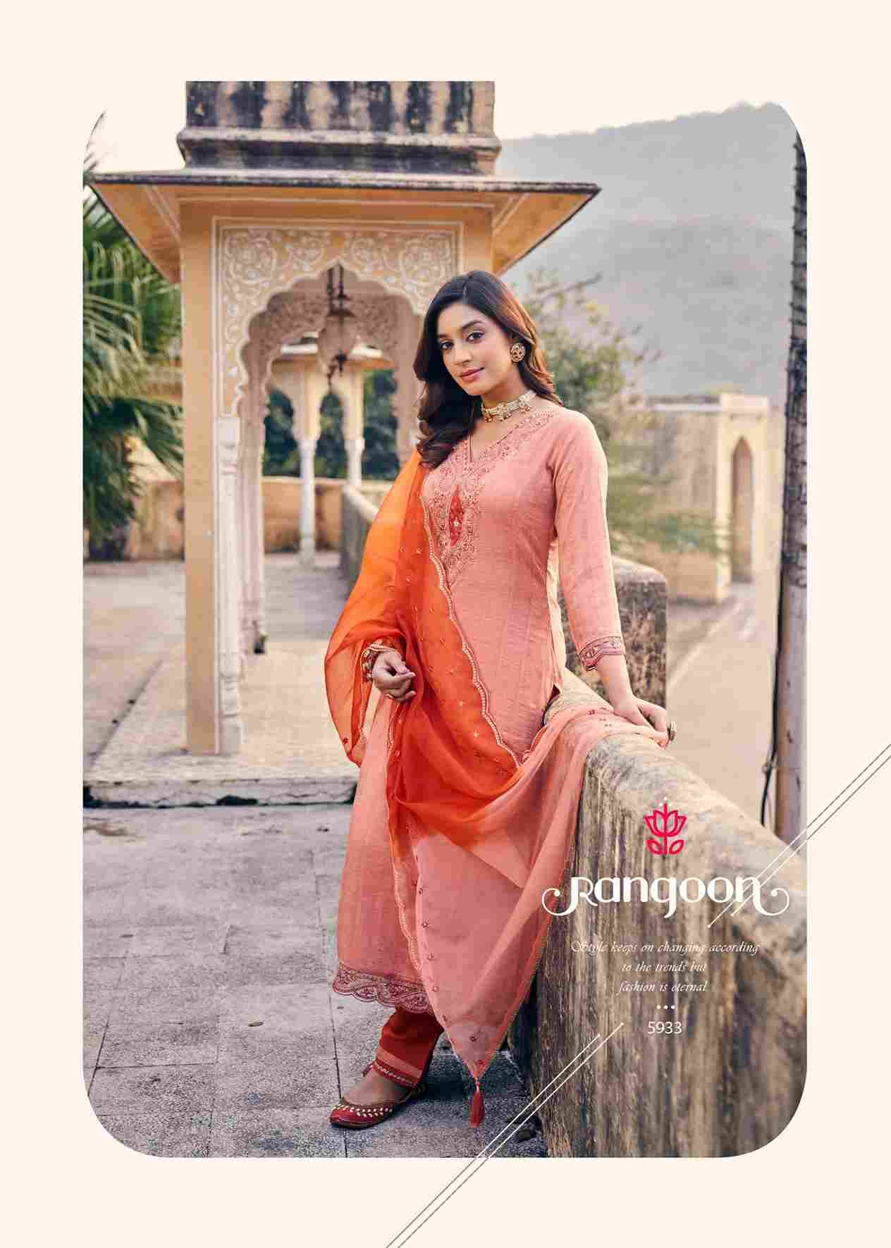 Pallavi By Rangoon 5931 To 5936 Series Designer Festive Suits Beautiful Stylish Fancy Colorful Party Wear & Occasional Wear Pure Viscose Dresses At Wholesale Price